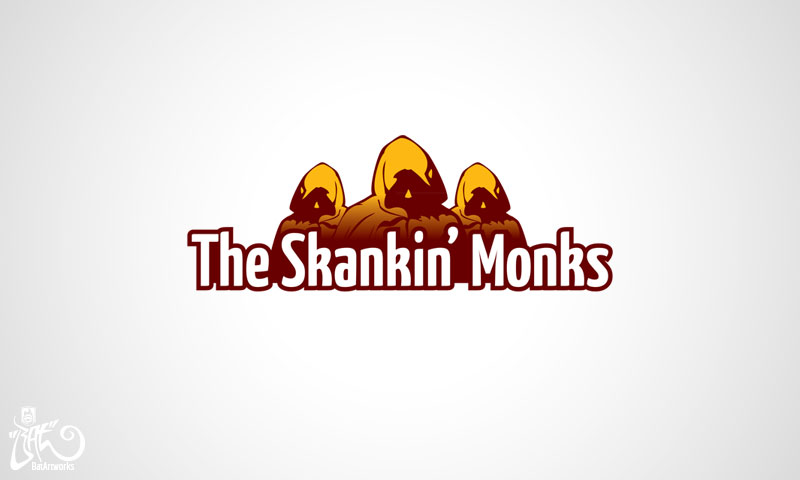 Logo design Skankin Monks