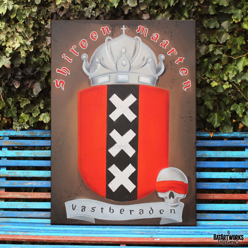 Amsterdam coat of arms BatArtworks