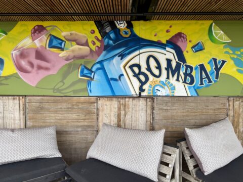 Bombay Sapphire artwork