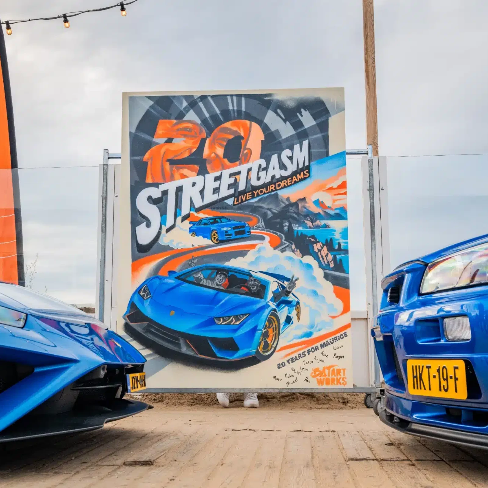 Canvas cadeau Streetgasm 20 years