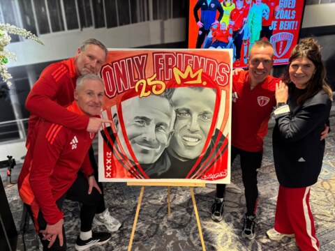 Graffiti kunst Only Friends 25 jaar