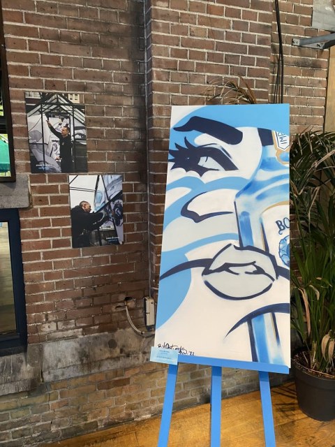 Graffiti art - Bombay canvas art