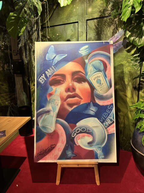 Graffiti kunst By Ami x Bombay x Royalbliss livepainting