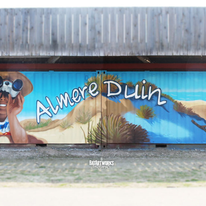 Container art Almere duin