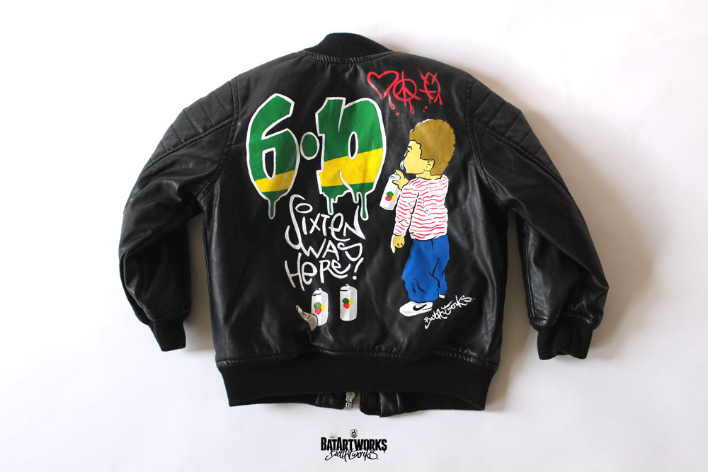 Custom paint jacket BatArtworks