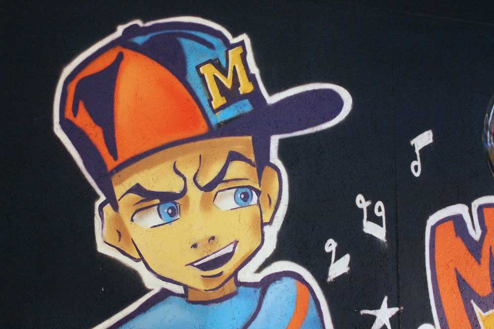 graffiti kindercadeau winkel Mieters