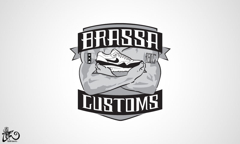 Logodesign Brassa Customs BatArtworks