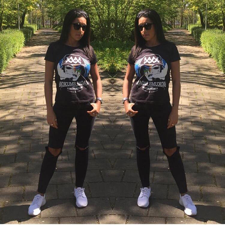 Amsterdam streetwear Mokums Badass girl BatArtworks