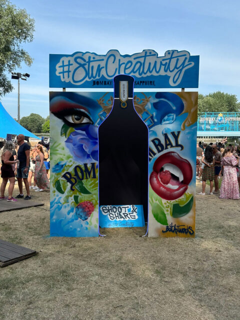 Mystic garden festival livepaint Bombay BatArtworks
