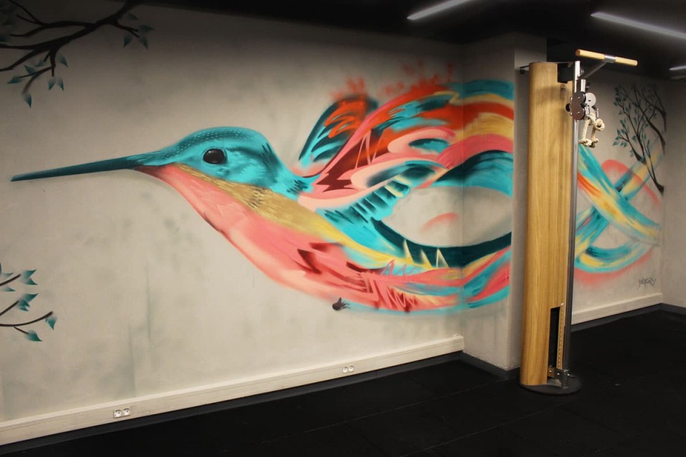 Park Plaza Vondelpark kolibri BatArtworks