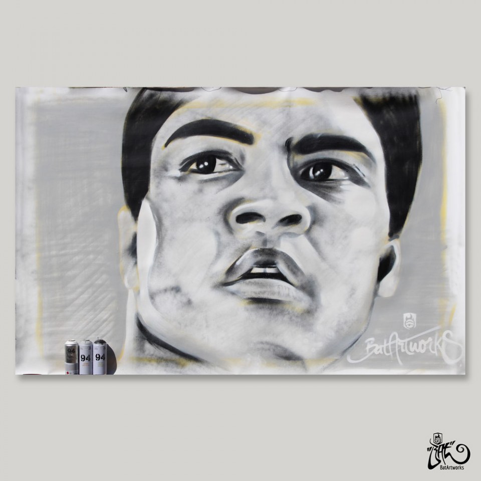 Mohammed Ali / 190x220cm / Price on request